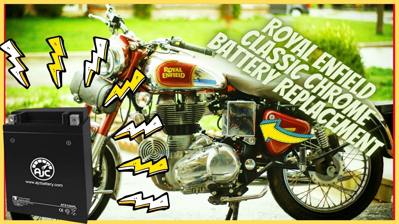 Royal Enfield Classic Chrome 500 Battery Change Classic Chrome