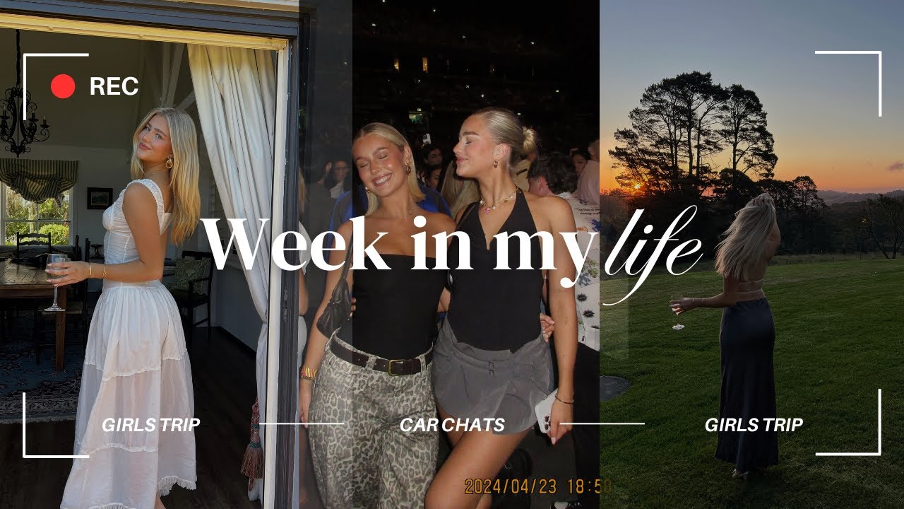 VLOG: SZA concert + girls trip