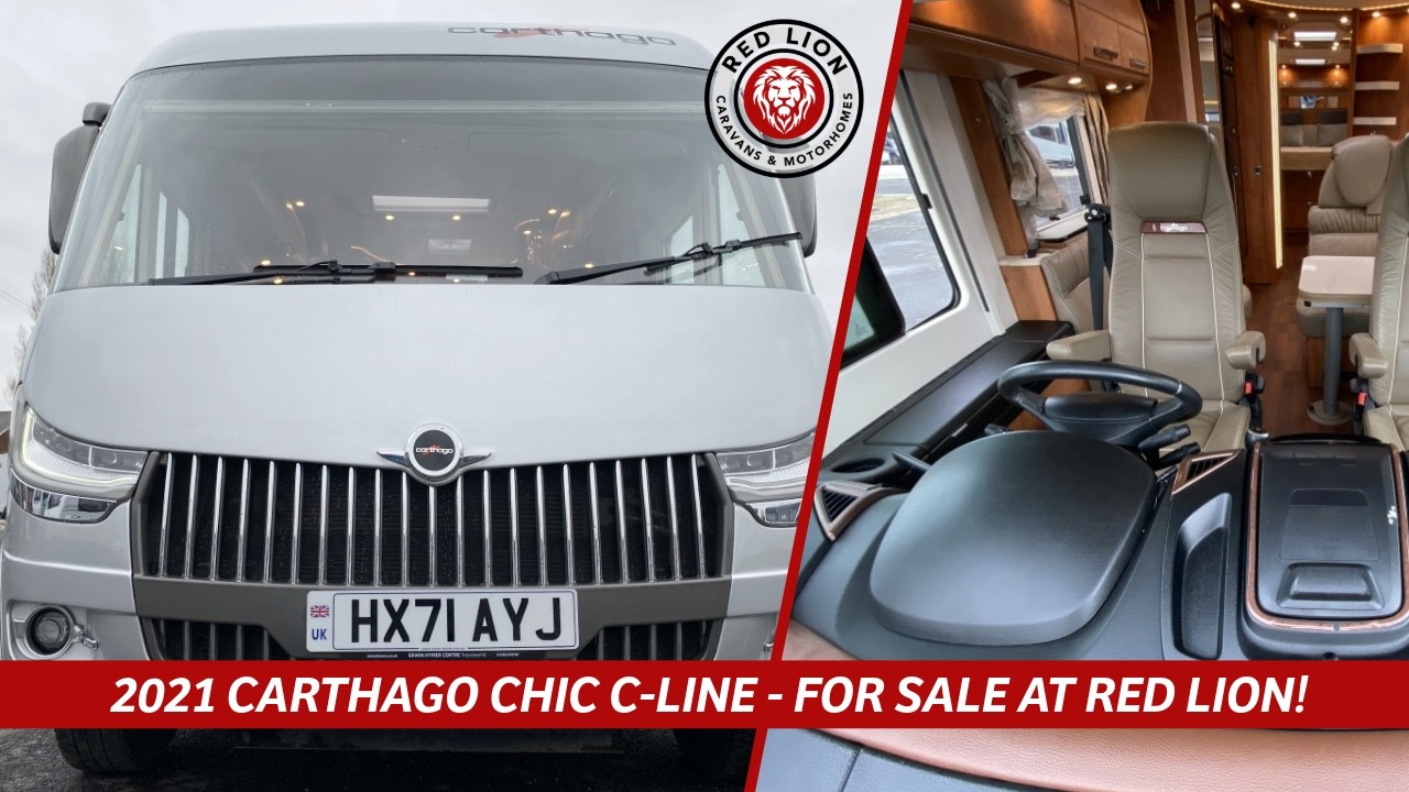 2021 CARTHAGO CHIC C-LINE XL QB LUXURY PREMIUM A-CLASS MOTORHOME - FOR SALE AT RED LION!