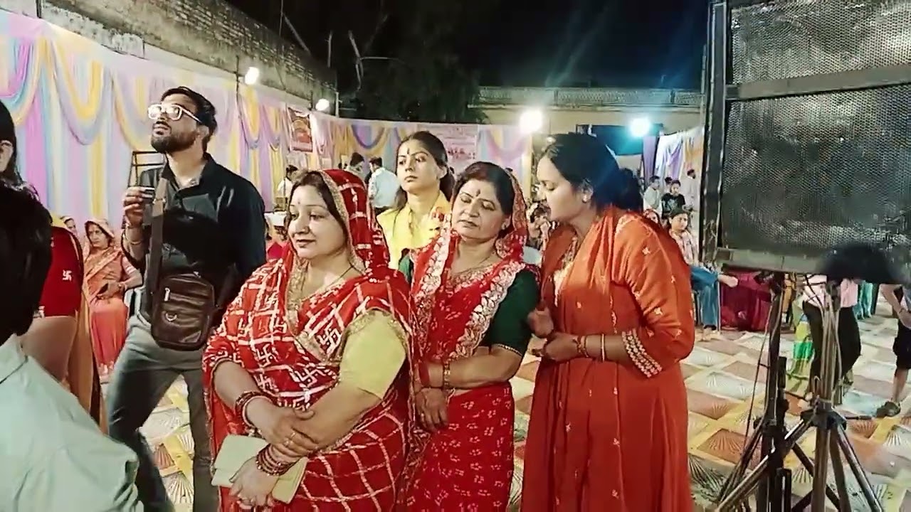 होली घमाल श्याम ताली कीर्तन रंगा रंग कार्यकम पशुराम गार्डन में सुजानगढ भजन आरती प्रसाद दि 28.2.2026