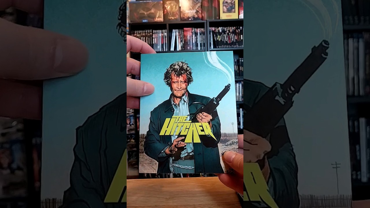The Hitcher limited edition blu-ray set/umbrella entertainment