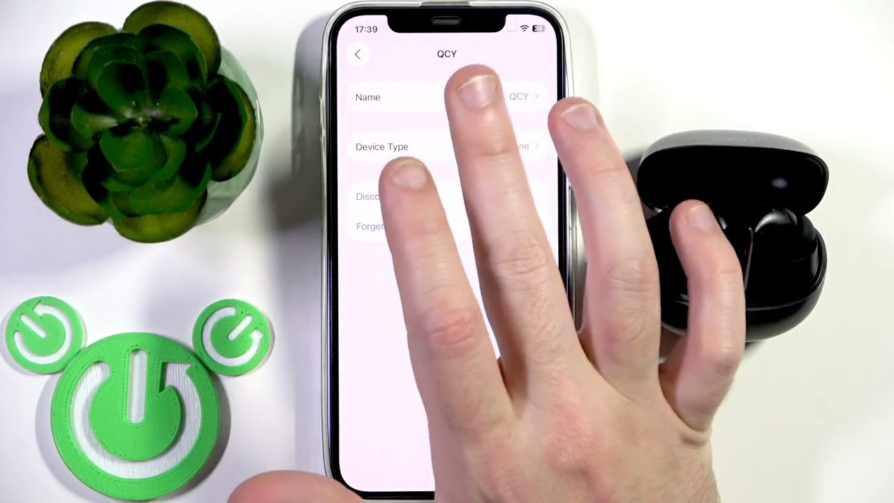 QCY MeloBuds Pro &ndash; How to Set Device Type on iPhone