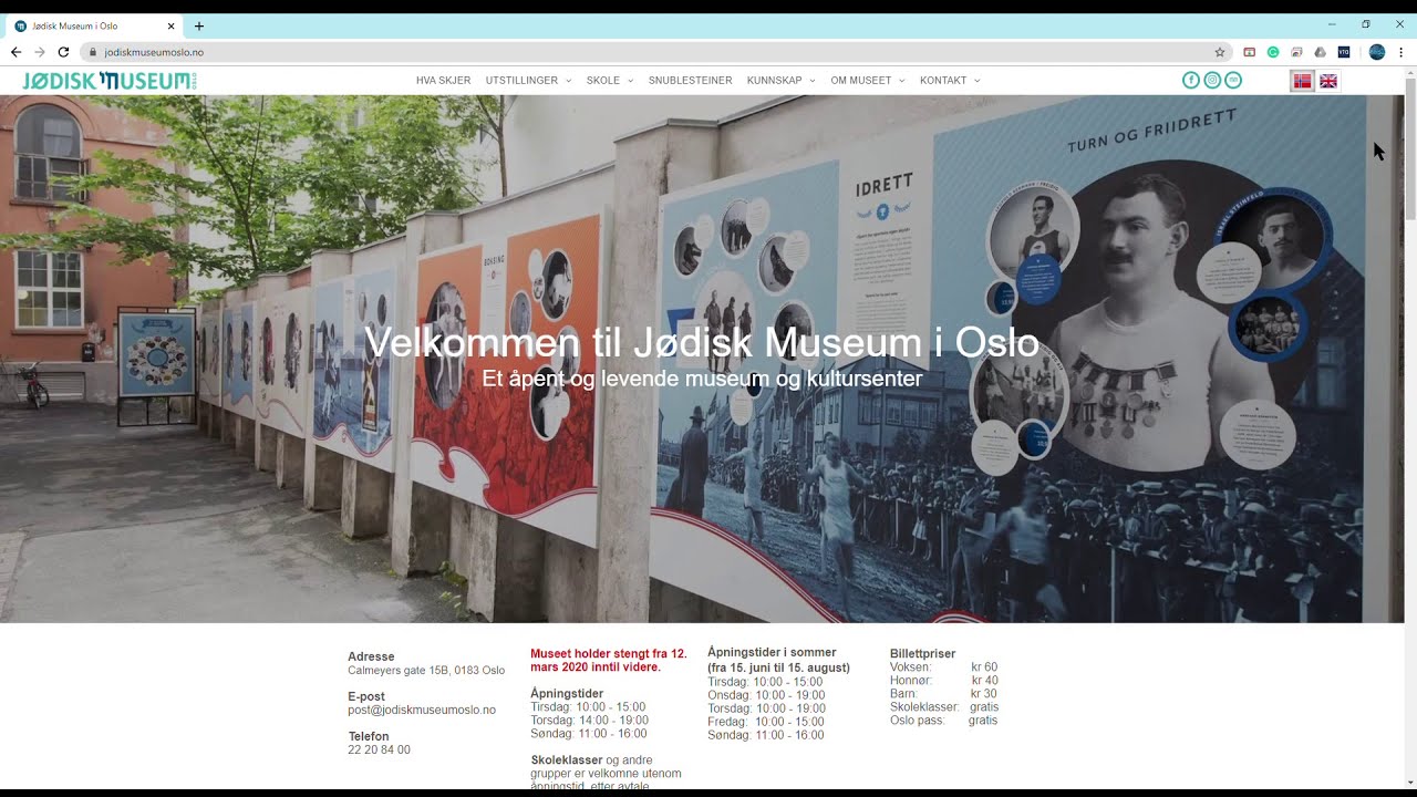 J&oslash;disk Museum i Oslo  - Unimedia AS