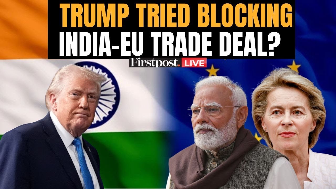 LIVE: Trump, Vance "Blocked" India-US Trade Deal says Leaked Audio | India EU Summit