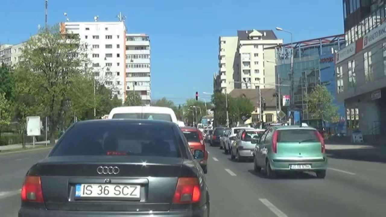 O plimbare cu masina, de la Iulius Mall pana la rondul unde incepe Aleea Mihail Sadoveanu
