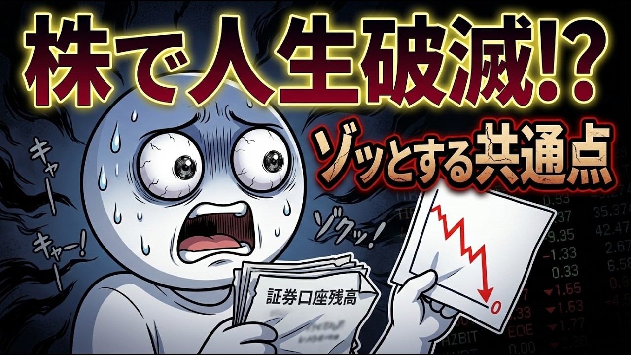 なぜ普通の人が株で破滅するのか｜10年以上見てきて分かった恐ろしい共通點