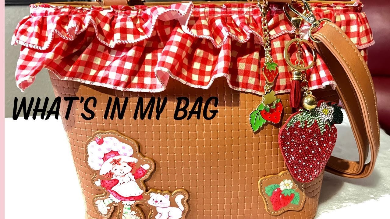 🍓What's In My Bag| Strawberry Shortcake Edition #whatsinmybag #strawberryshortcake