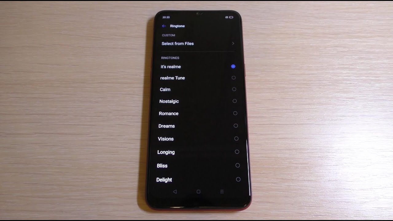 Realme C3 Stock Ringtones