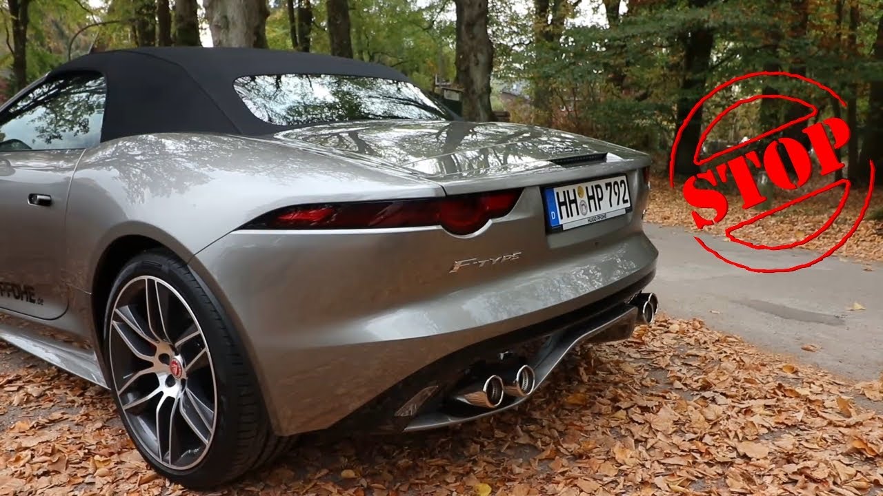 WARUM darf der neue Jaguar F-Type R NICHT mehr laut sein? Jazzy Into Cars