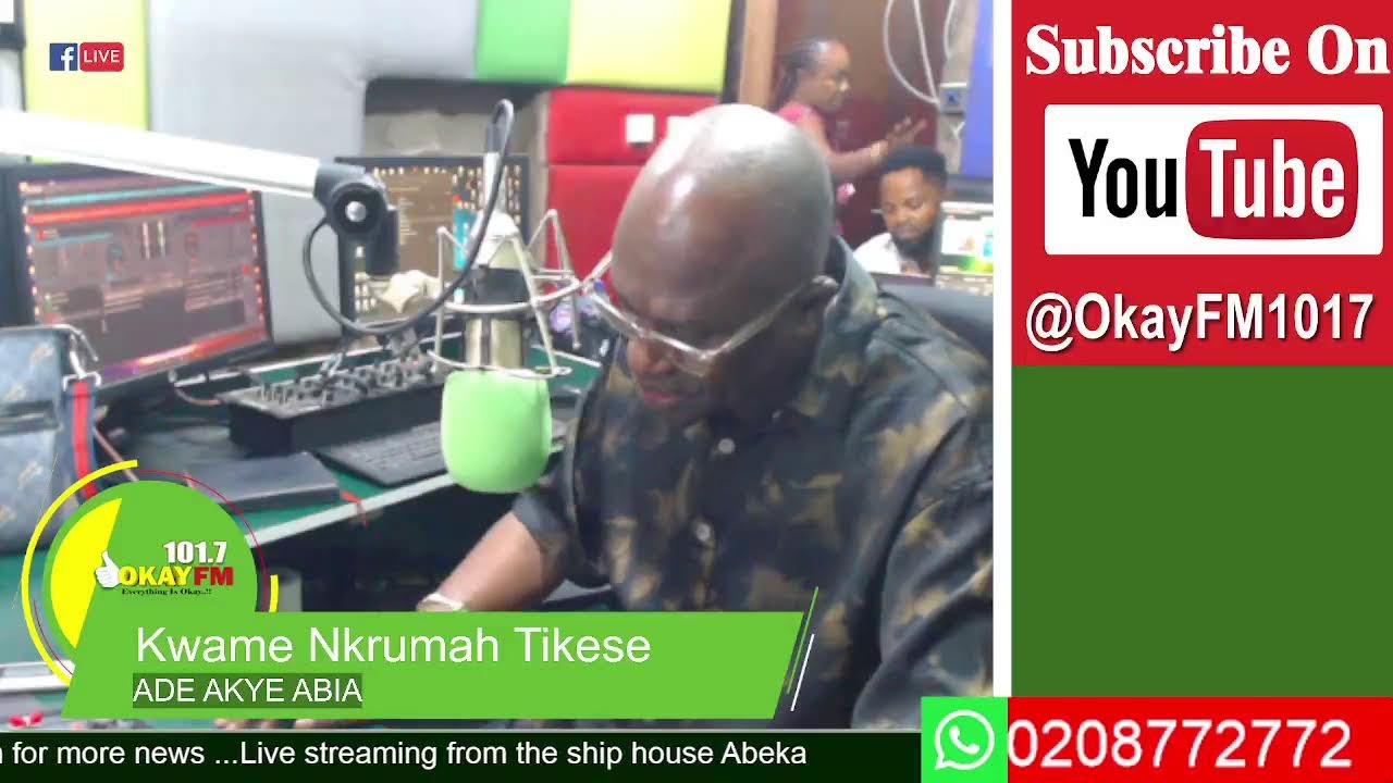 Ade Akye Abia With Kwame Nkrumah Tikese  On Okay 101.7 Fm (26/02/2026)