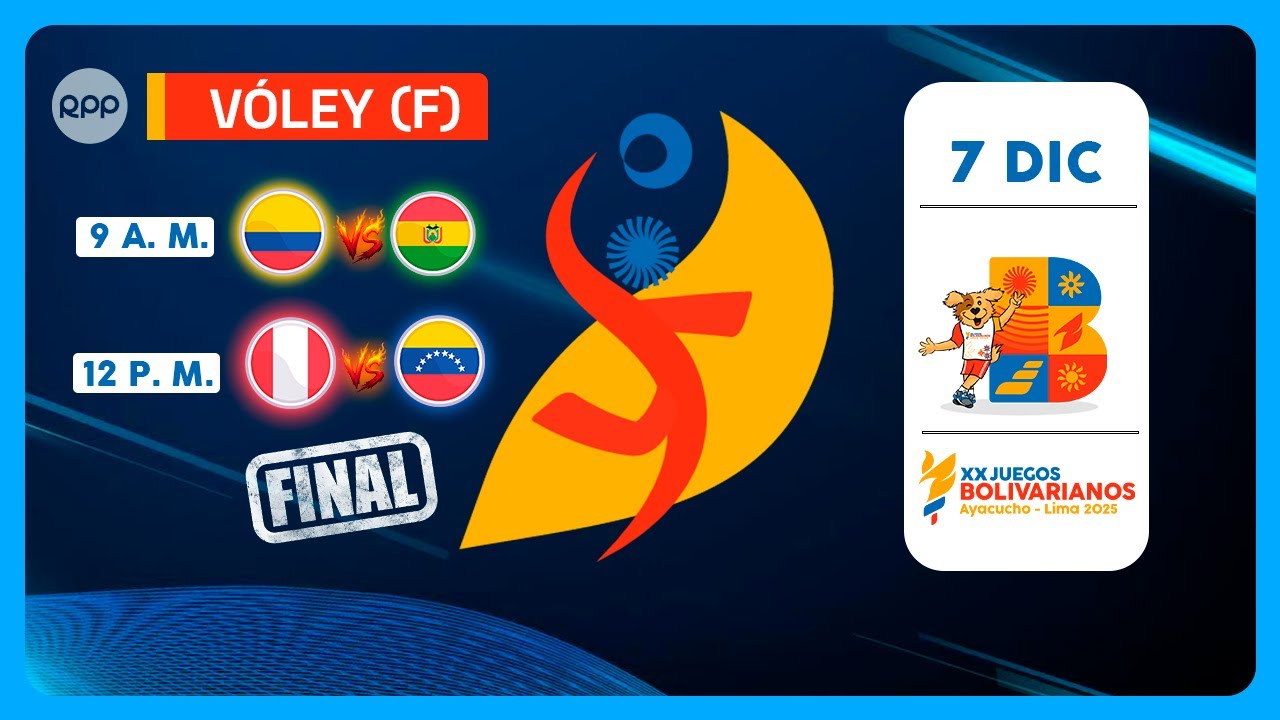 🏐 FINAL VÓLEY (F) - Perú vs Venezuela | Juegos Bolivarianos Ayacucho–Lima 2025
