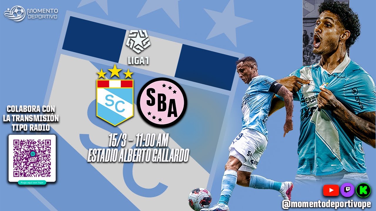 🔴 EN VIVO | Sporting Cristal vs. Sport Boys | Torneo Apertura 2026 | Liga 1 Perú 📱