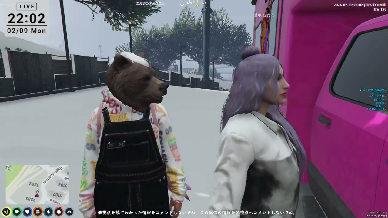 2/9 N４🐻EX18328-Ted18🧬【#ストグラFV  #GTA5 #RP】