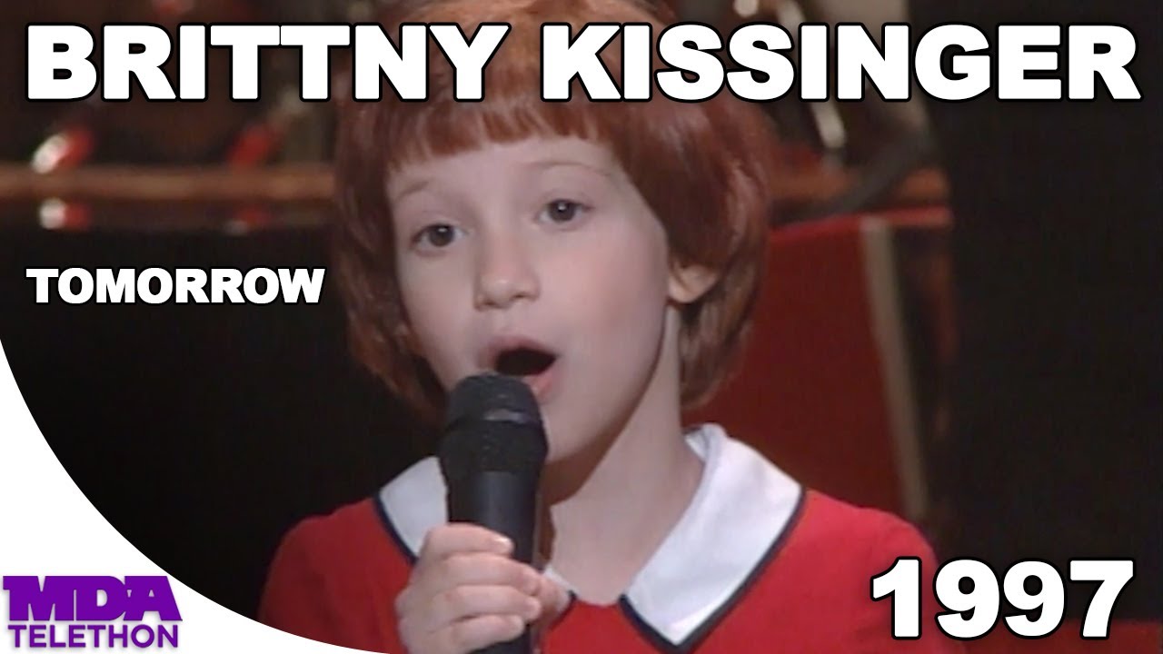 Brittny Kissinger as Annie - Tomorrow | 1997 | MDA Telethon