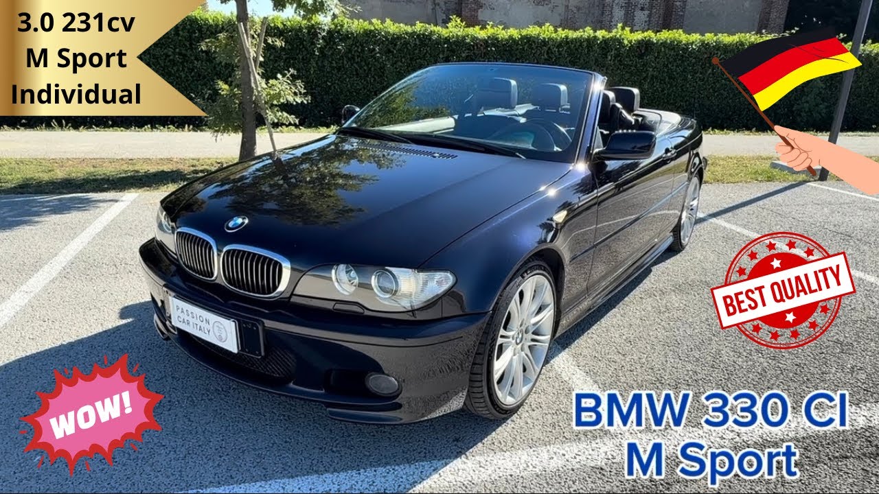 330 e46 cabrio… Potenza ed eleganza da vendere! Recensione BMW 330Ci M sport Individual - 3.0 231 cv