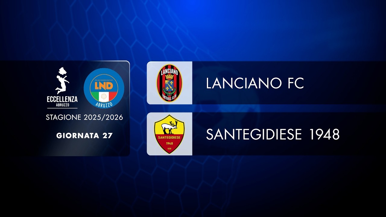 Eccellenza | 27° giornata: Lanciano FC - Santegidiese (3-0)