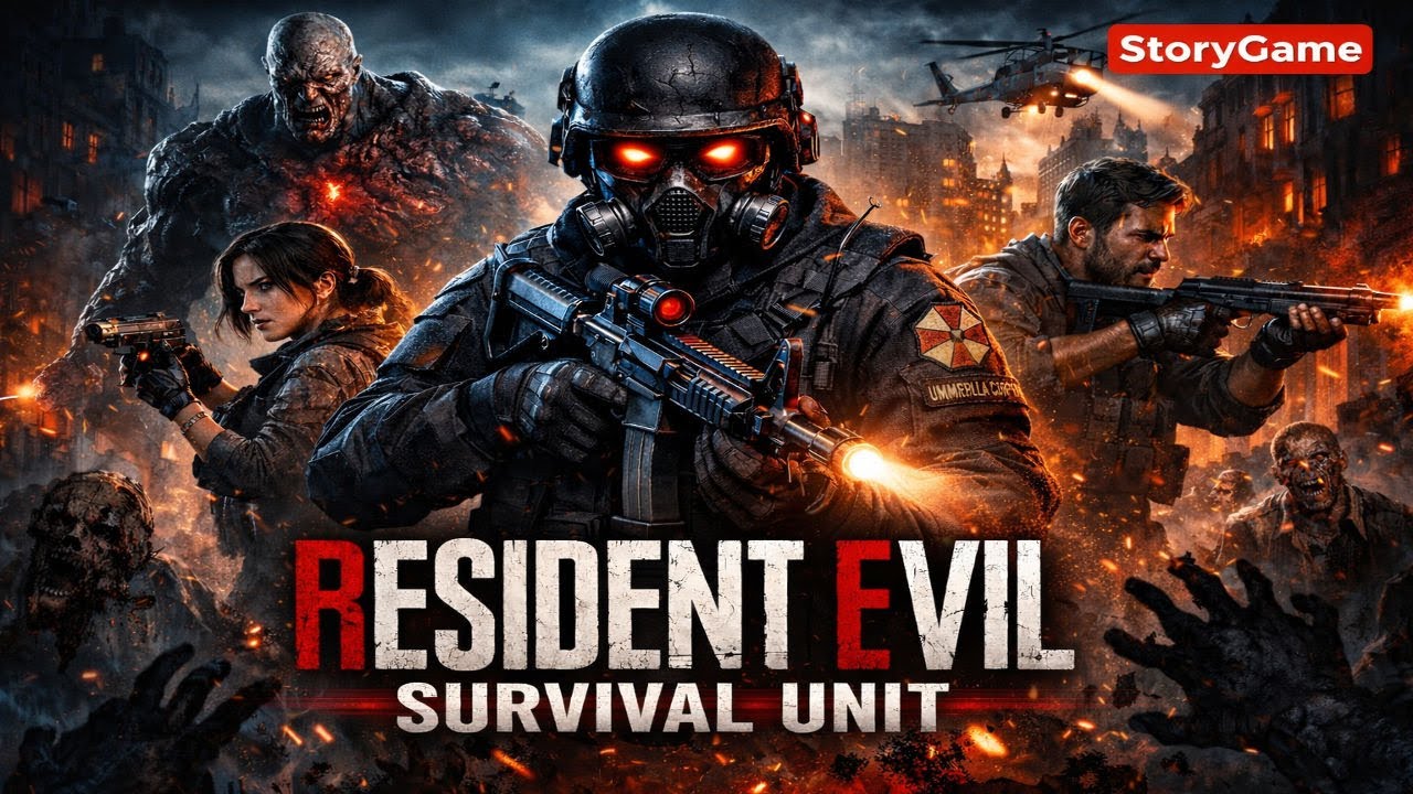 Resident Evil Survival Unit 🔥 Intense Zombie Survival Gameplay | Zombie Apocalypse Begins