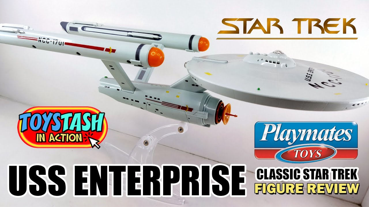 Playmates Star Trek USS Enterprise NCC-1701 Review!