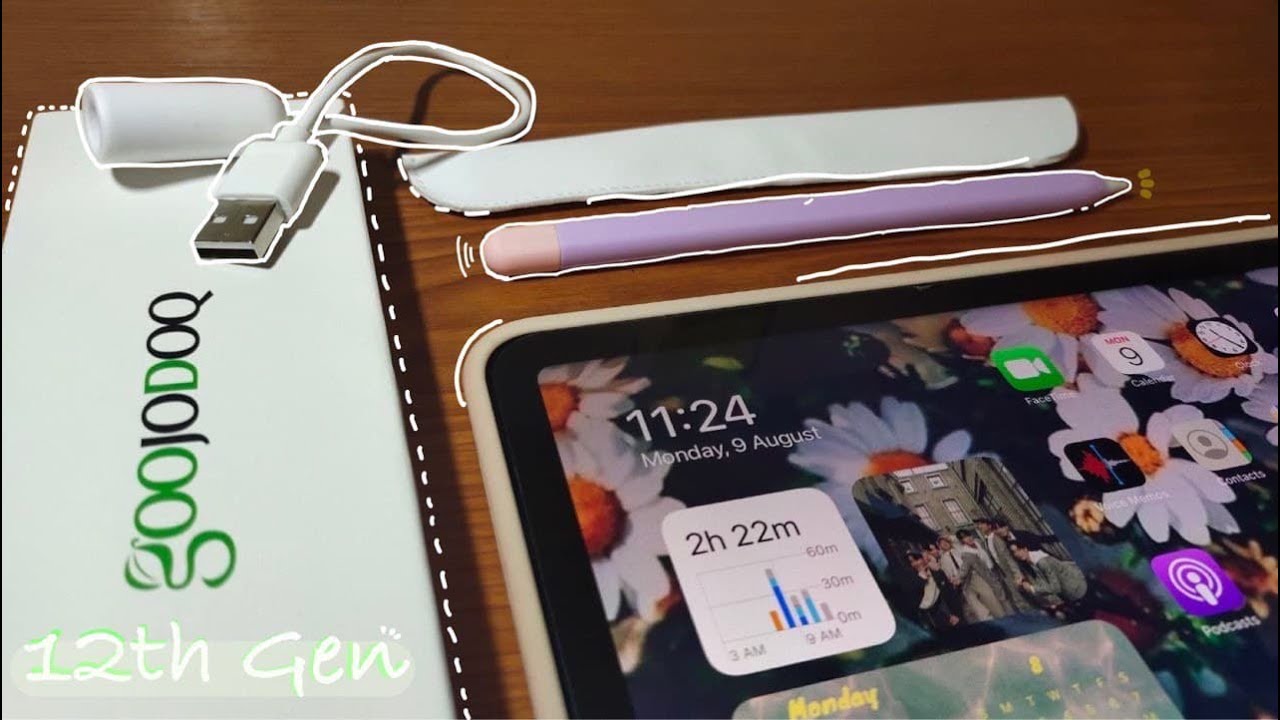 Unboxing Apple Pencil Alternatives - Goojodoq 12th Gen Stylus Pen + Accessories and review✏️