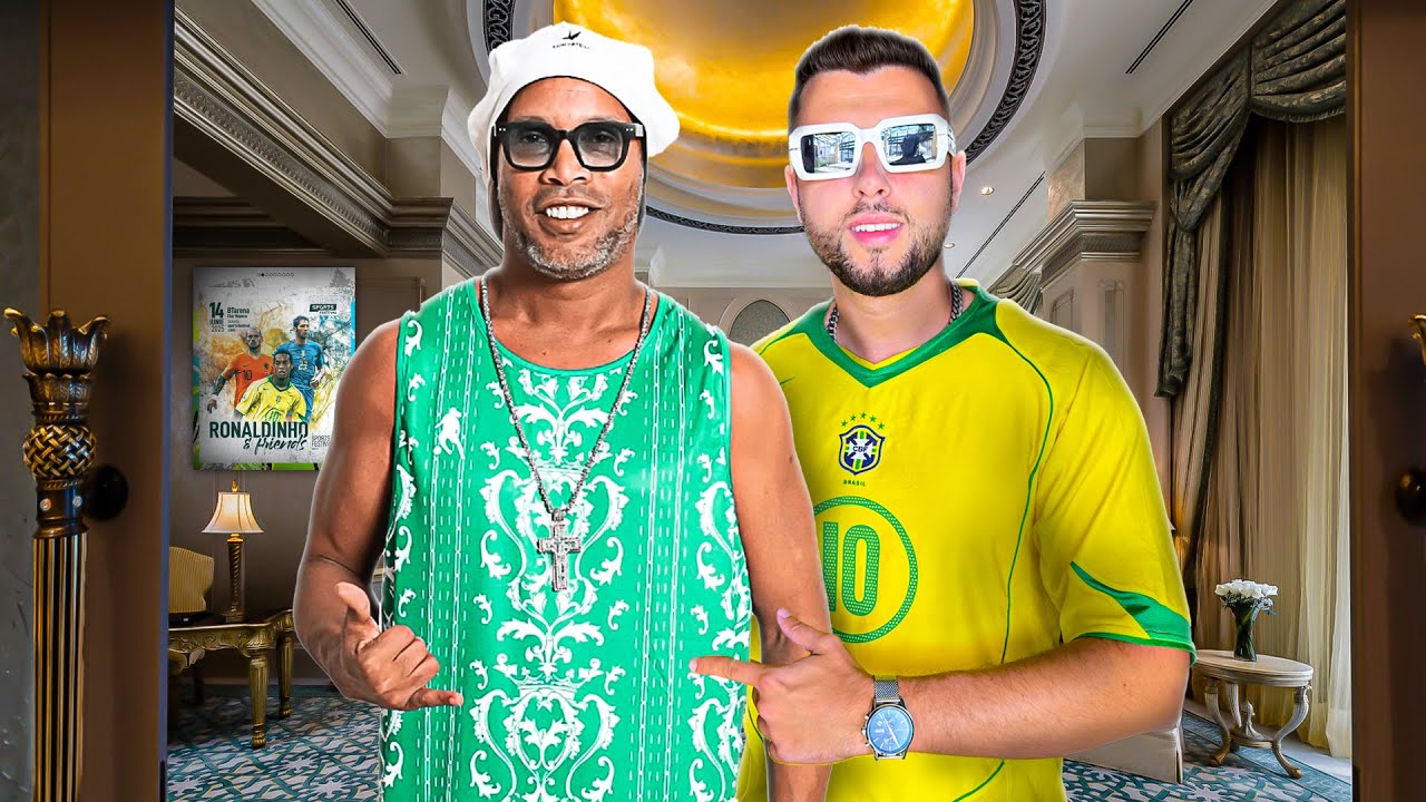 M-AM ÎNTÂLNIT CU RONALDINHO ÎN ROMÂNIA!!