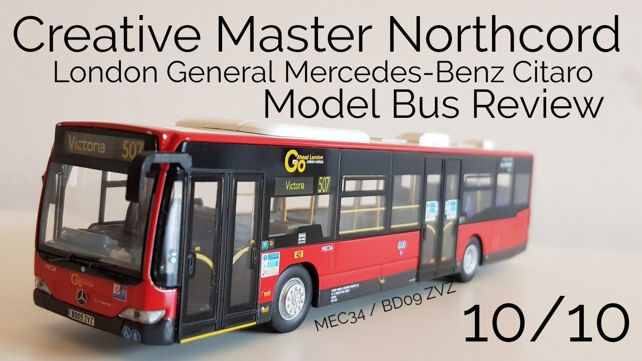 Creative Master Northcord 1:76 Scale London General Citaro (UKBUS 5025) Model Bus Review