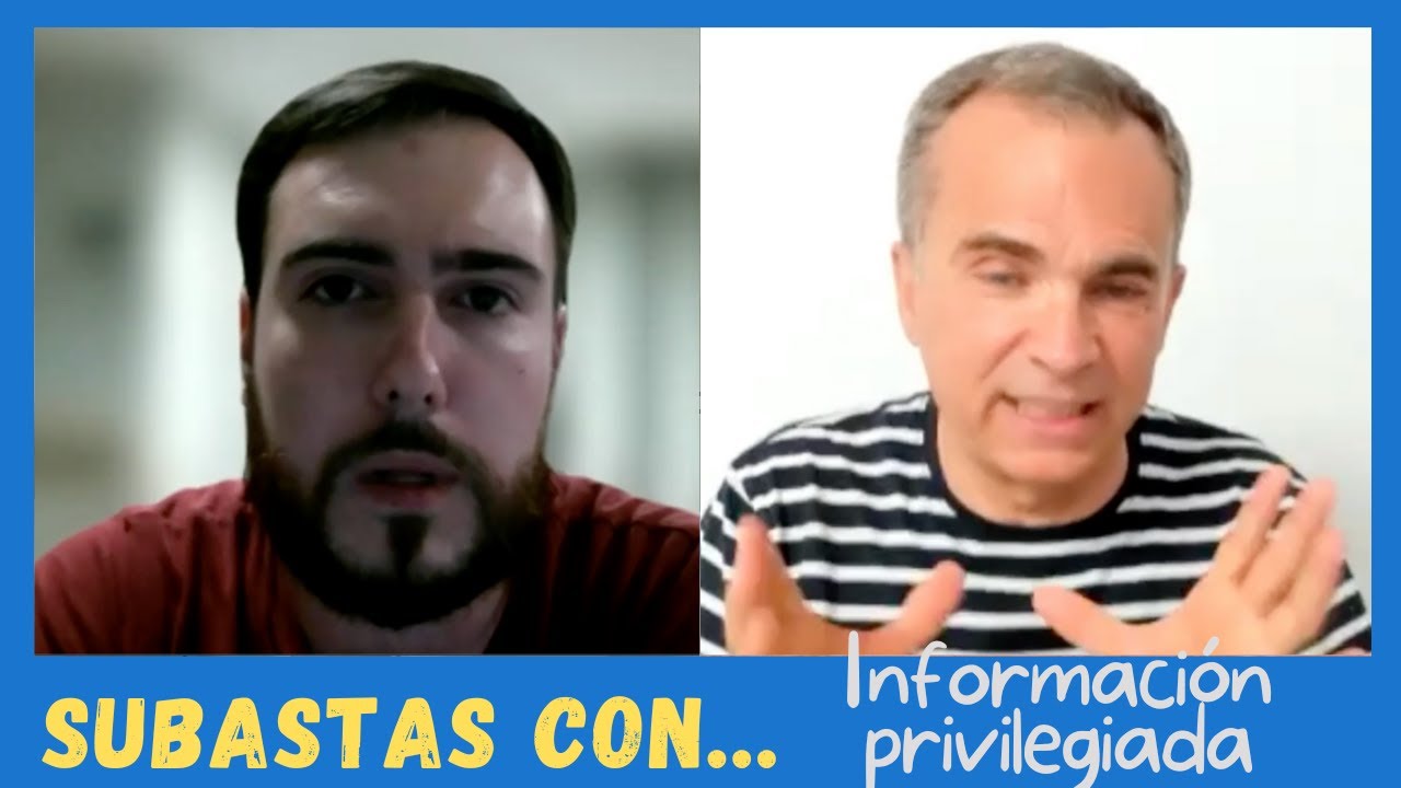 Subastas con información privilegiada ➡️💰🥇🚀😍