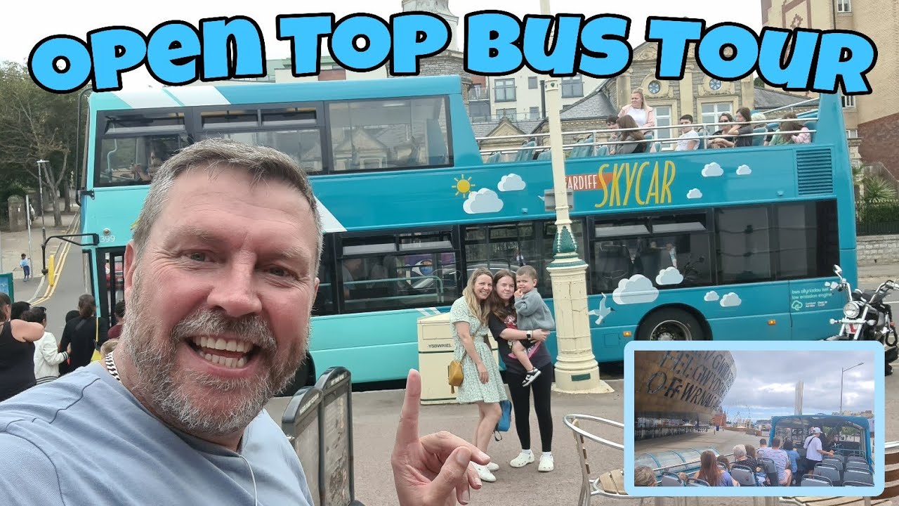 Open Top Bus Tour From Penarth To Cardiff Bay & Cardiff City Centre