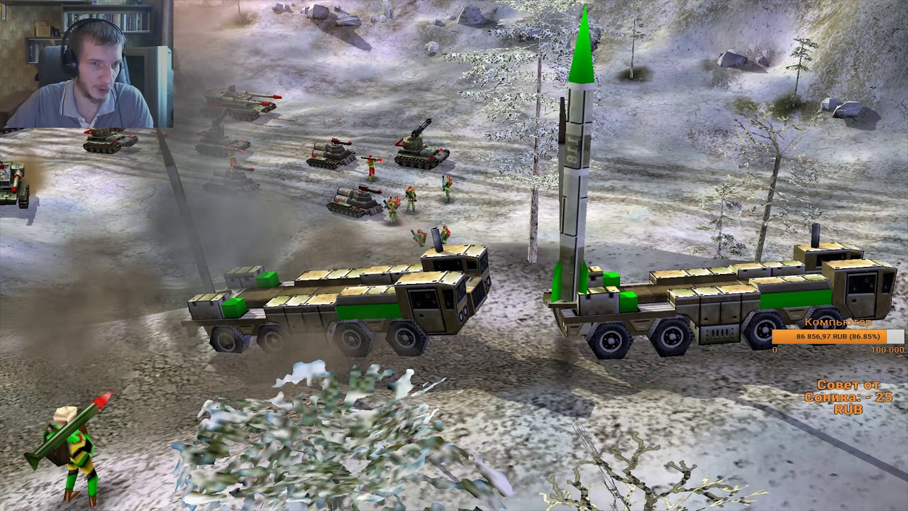 Dozkoz и Command & Conquer: Generals. 2 стрим.