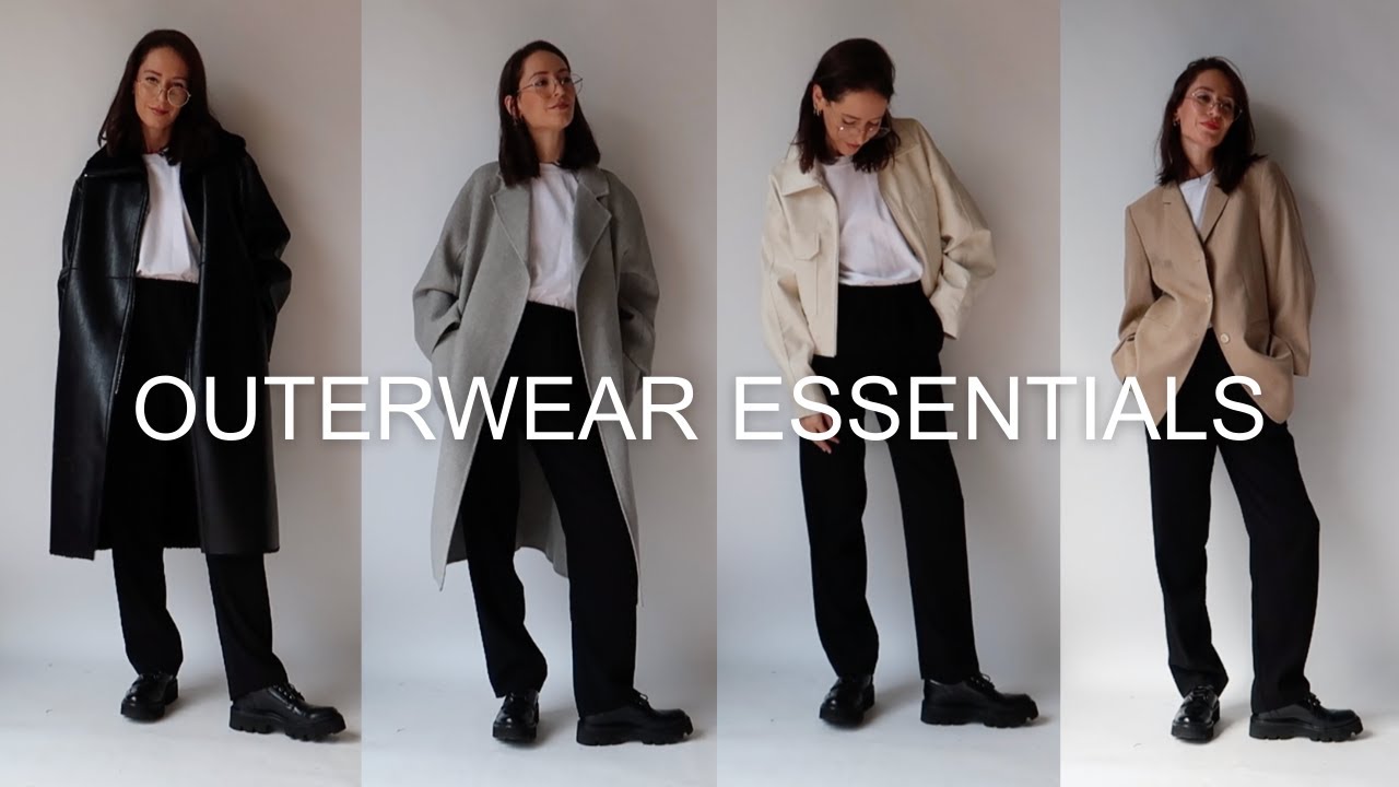 MY OUTERWEAR ESSENTIALS | Favourite blazers, trench coats, leather jackets, and winter coats!