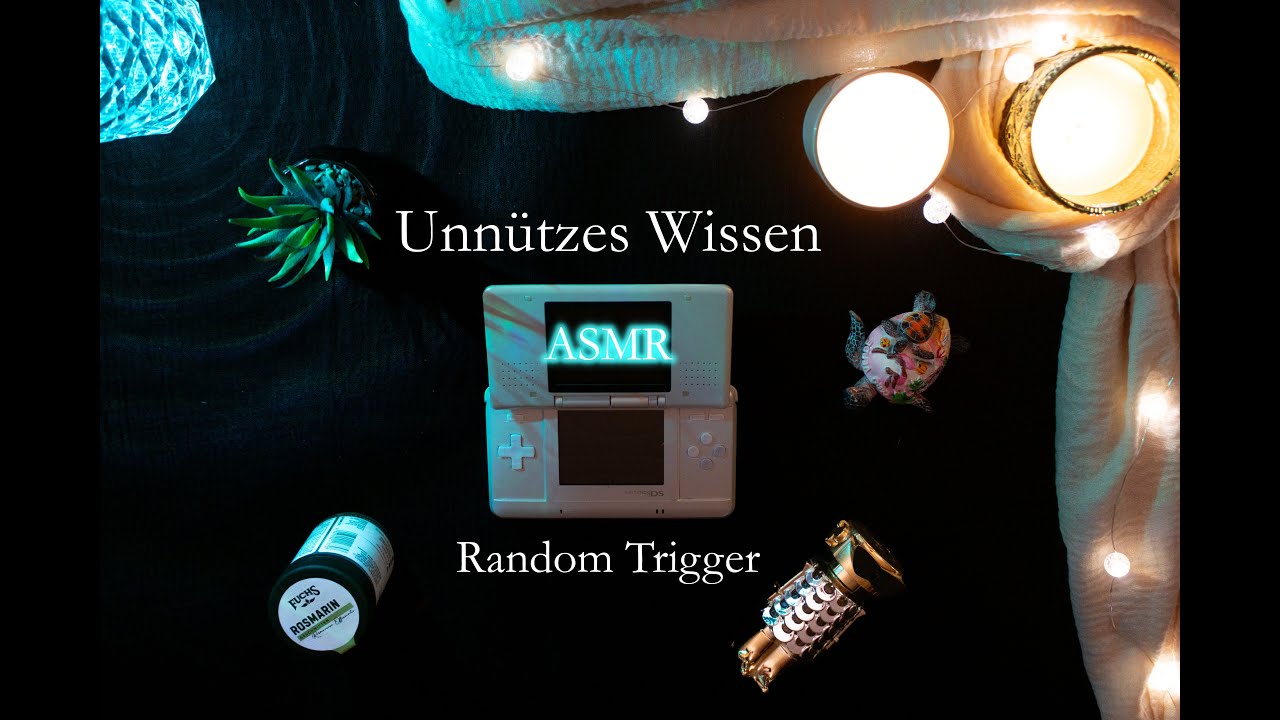 🌙 ASMR Unnütze Alltagsfakten – mit random Trigger Sounds ✨ | FlüsterWissen