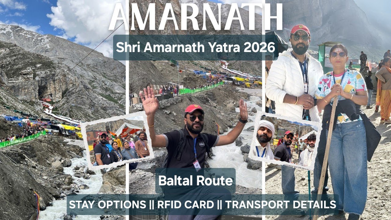 Amarnath Yatra || Amarnath Yatra 2026 || Baltal Route || Bhola Vairagi