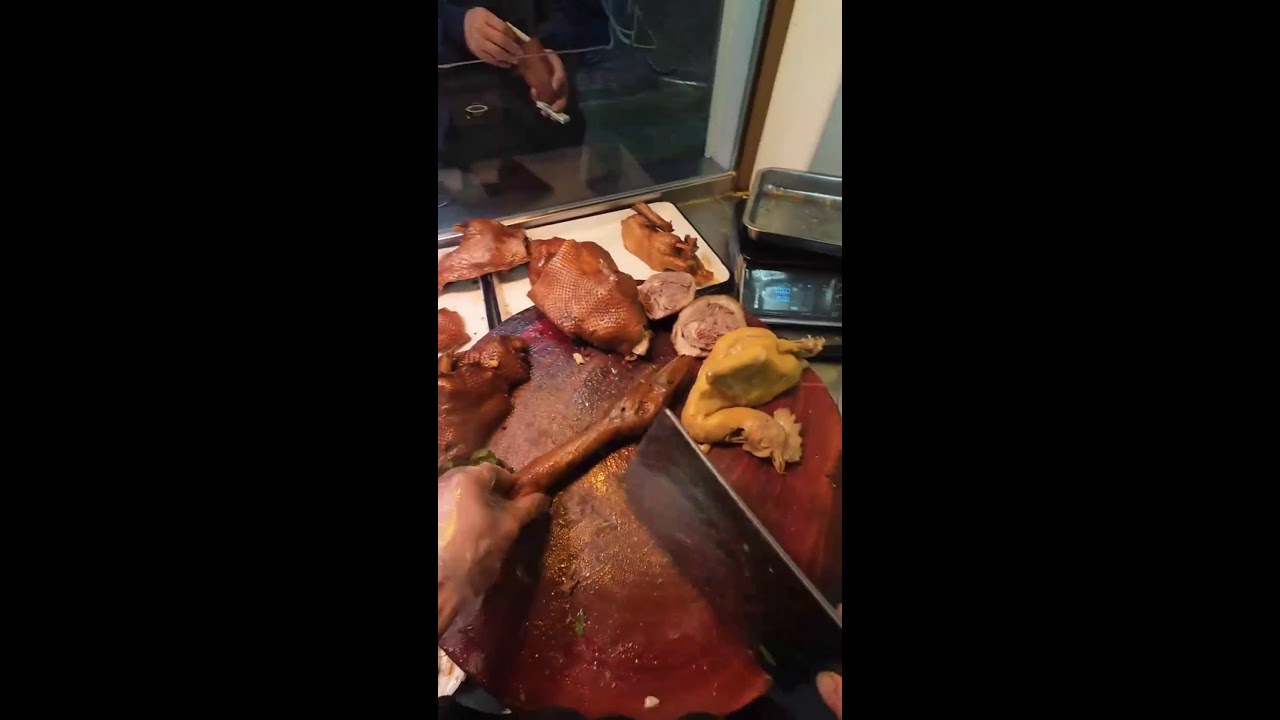 LIVE: Vendor Chopping Roast Goose | Real-Time Street Food Livestream