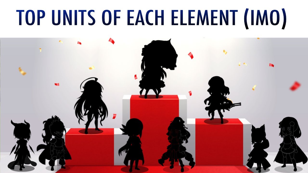 Another Eden - 2025 Top 3 units for each element (IMO)