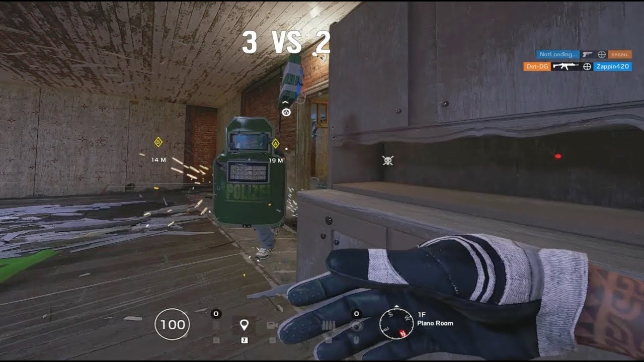 The Flashed Double Kill - Rainbow Six Siege