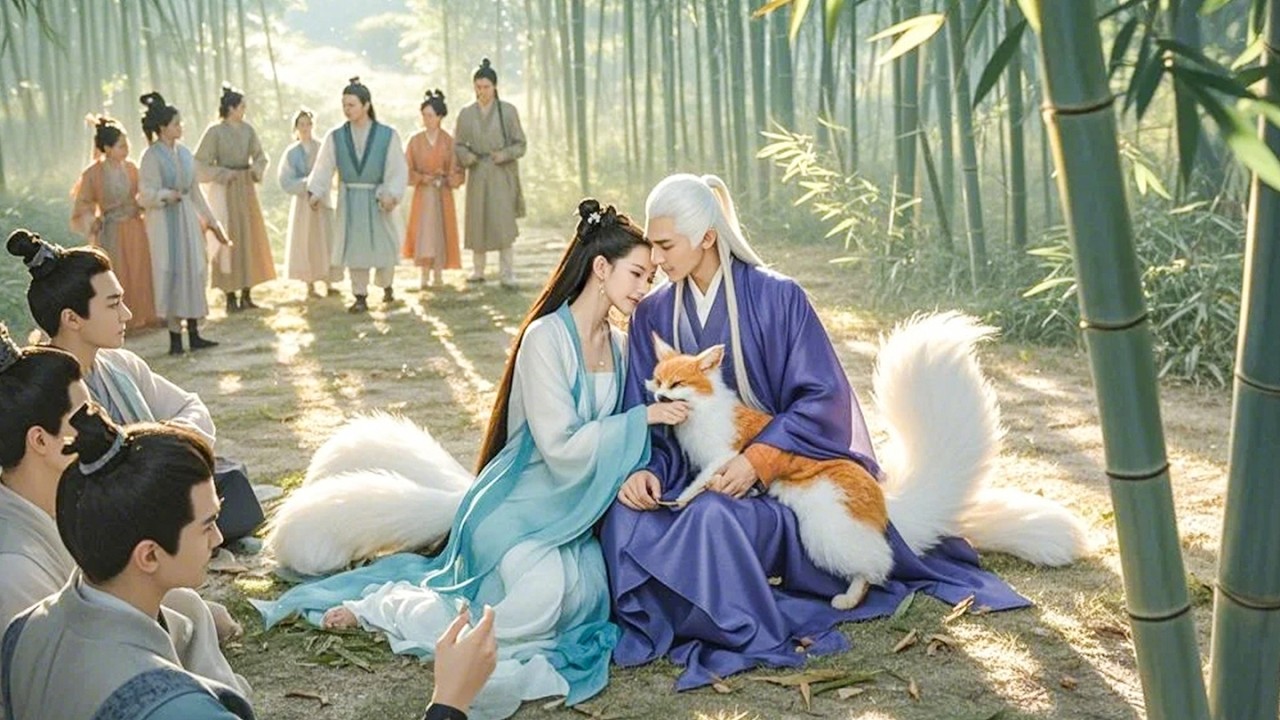 🦊人獸戀！鳳九變身狐狸被帝君撿到，一人一狐親密互動驚呆眾人！ #三生三世枕上书#迪丽热巴#高伟光#高甜电视剧 #中国电视剧