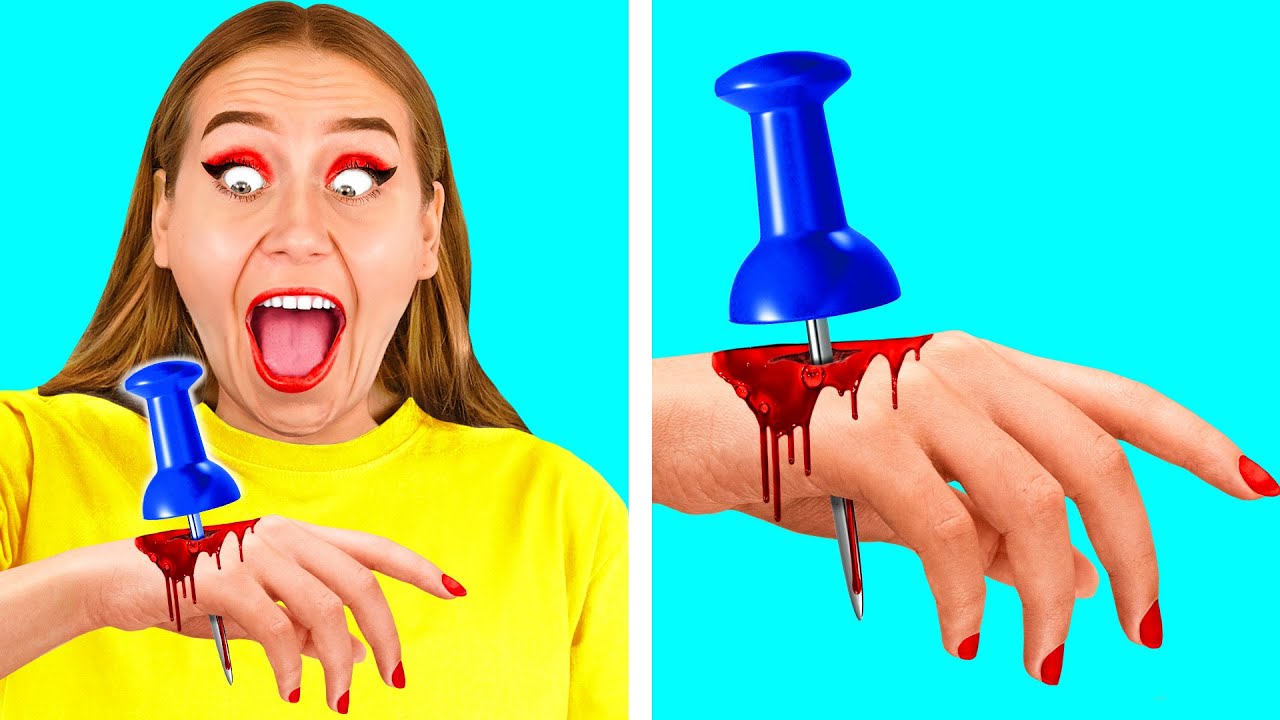 مضحك هالوين المزح | مواقف مضحكة TeenTeam Challenge