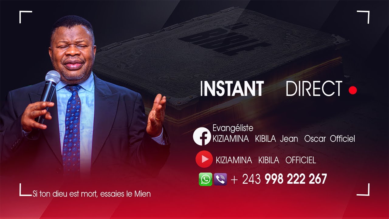 NUIT DE LA TRAVERSÉE 2025-2026 | THÈME DE L'ANNÉE : 2026,  | Ev. KIZIAMINA KIBILA JEAN OSCAR