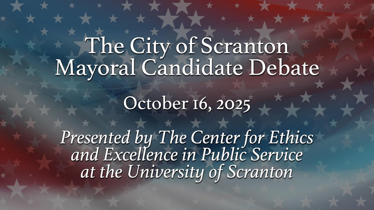 City of Scranton Mayoral Candidate Debate 10-16-25