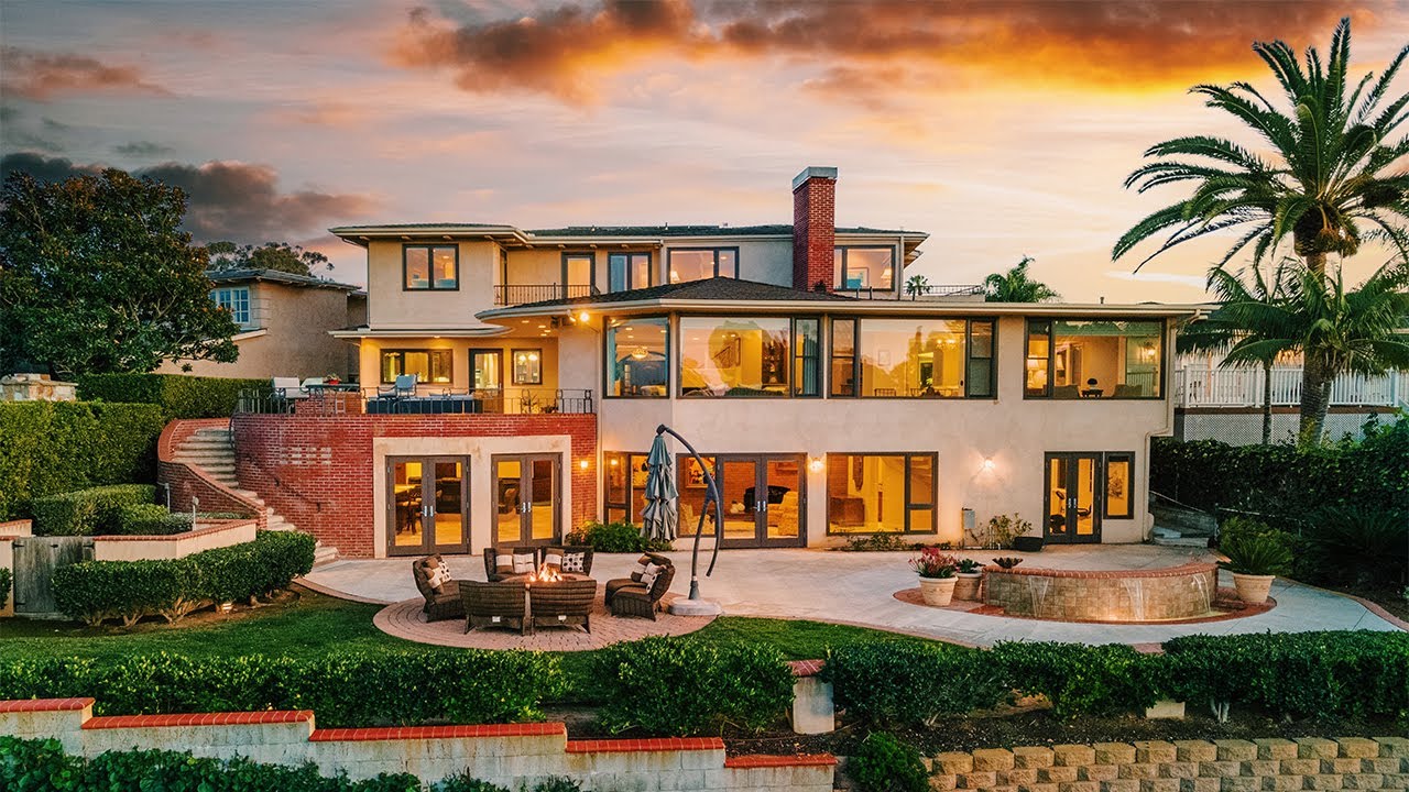 LUXURY TOUR!!! $3,595,000 San Diego Mansion with PRIVATE WINE BAR