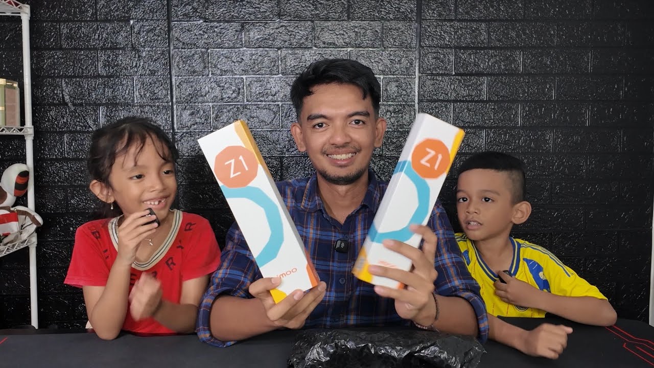 Unboxing IMOO Z1 Smartwatch jam tangan Anak Keren Murah Bisa Video Call, GPS Location dll.