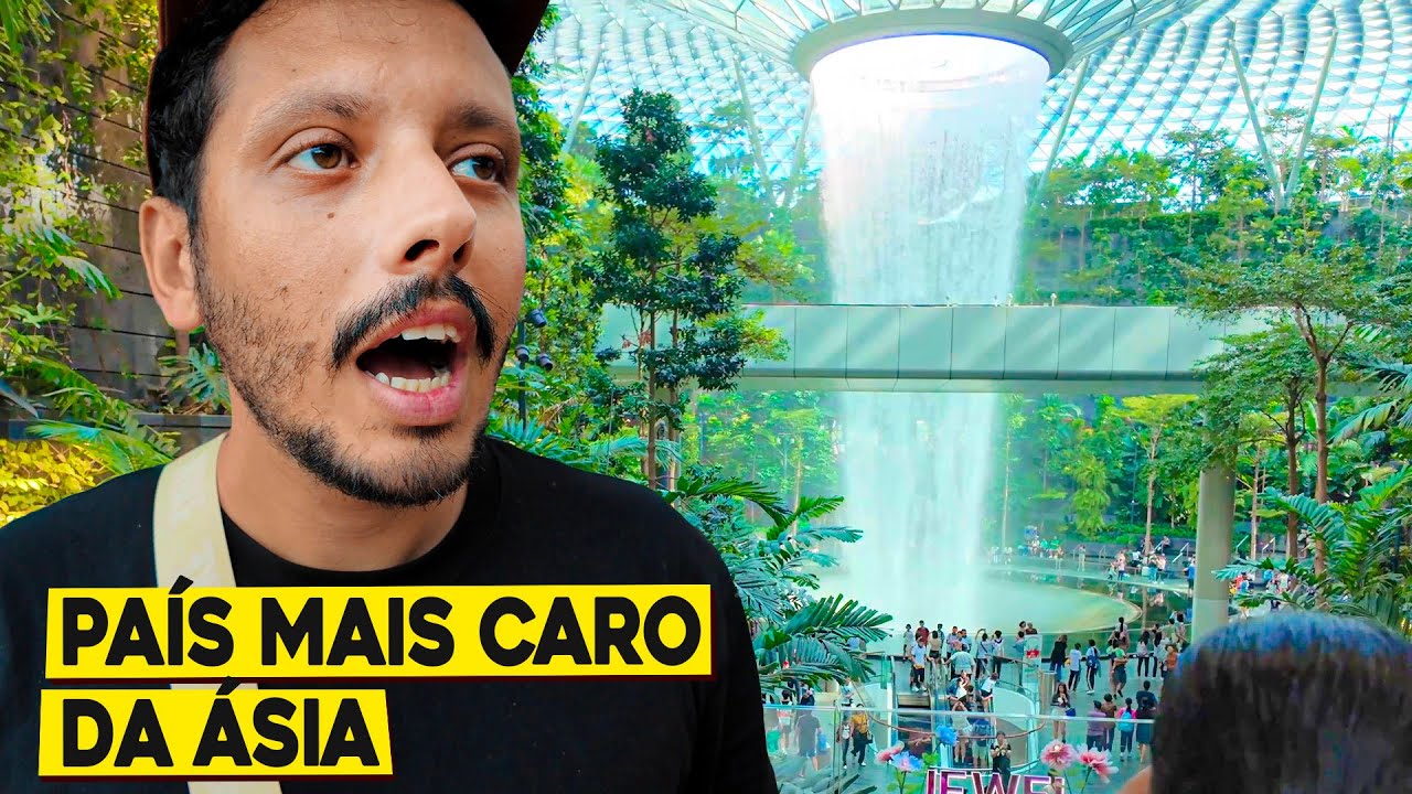 CHEGAMOS EM SINGAPURA (nada se compara a isso aqui)