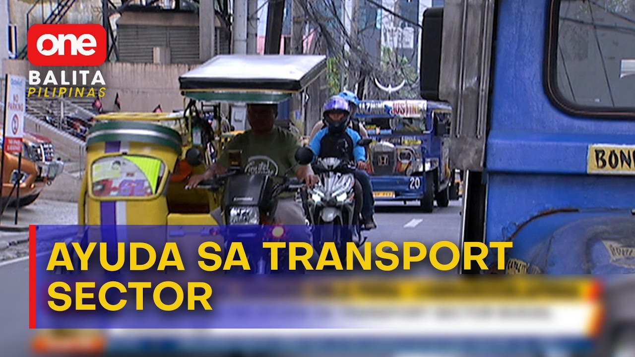 Ayuda para sa transport sector, ipapamahagi na bukas | One Balita Pilipinas