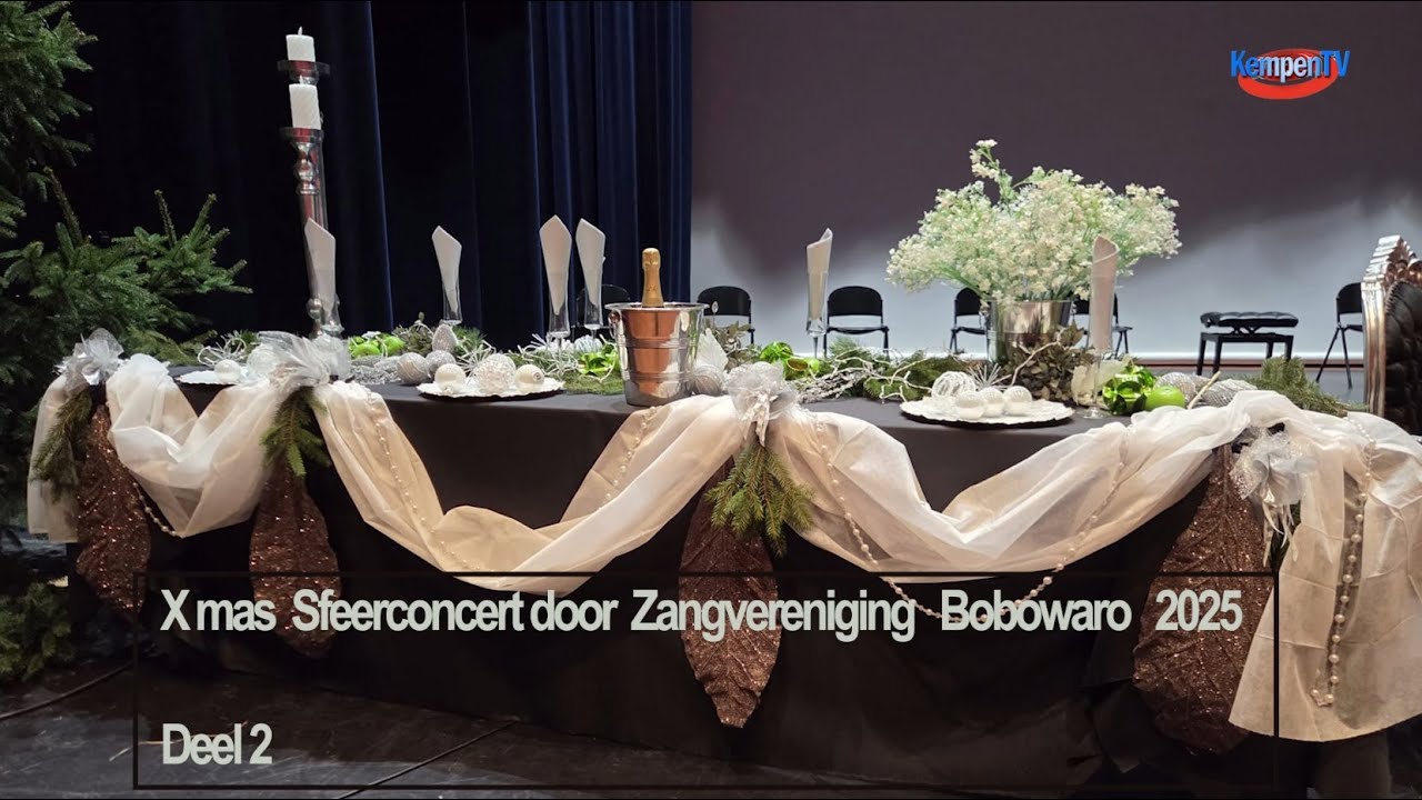 Xmas Sfeerconcert door Zangvereniging Bobowaro 2025 Deel 2