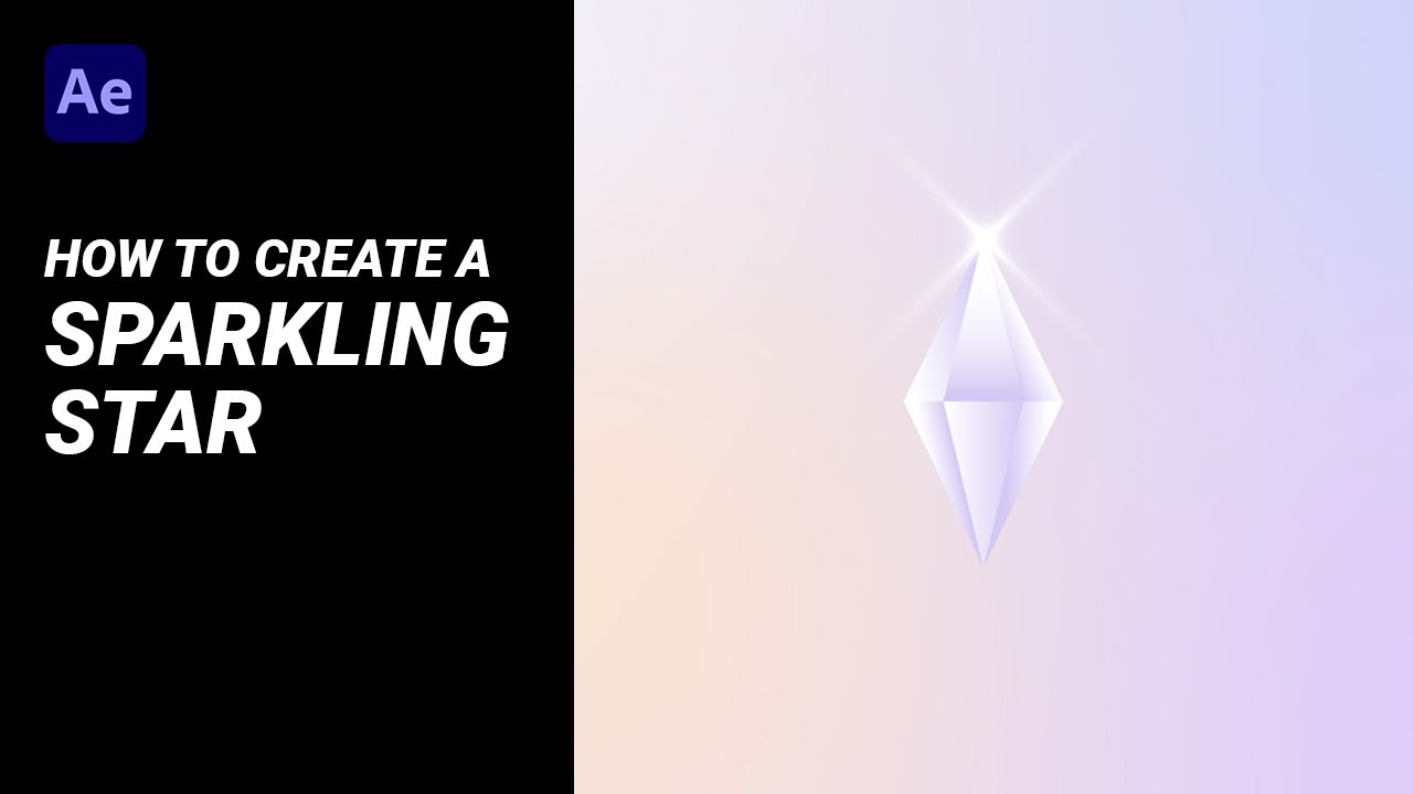 How To Create A Sparkling Star In After Effects