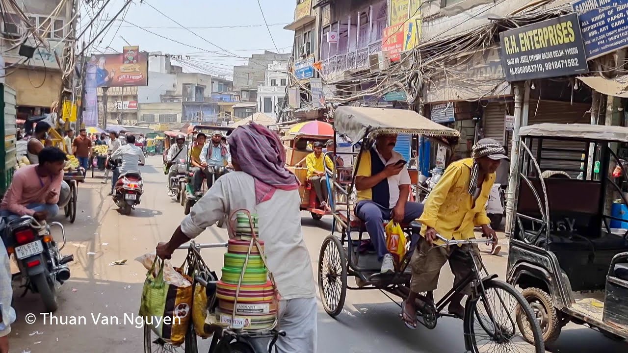 India || Morning walk in Old Delhi