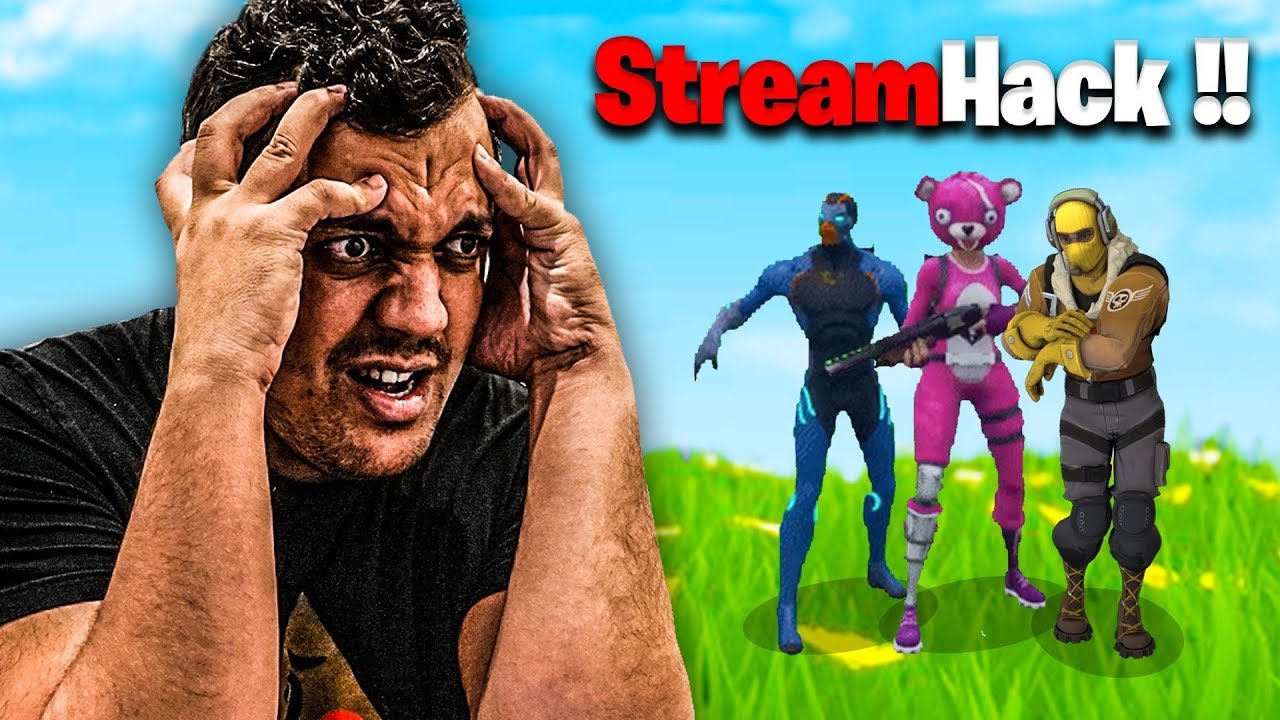 JE ME SUIS FAIT BANNIR DE FORTNITE A CAUSE DES STREAMHACKERS !!
