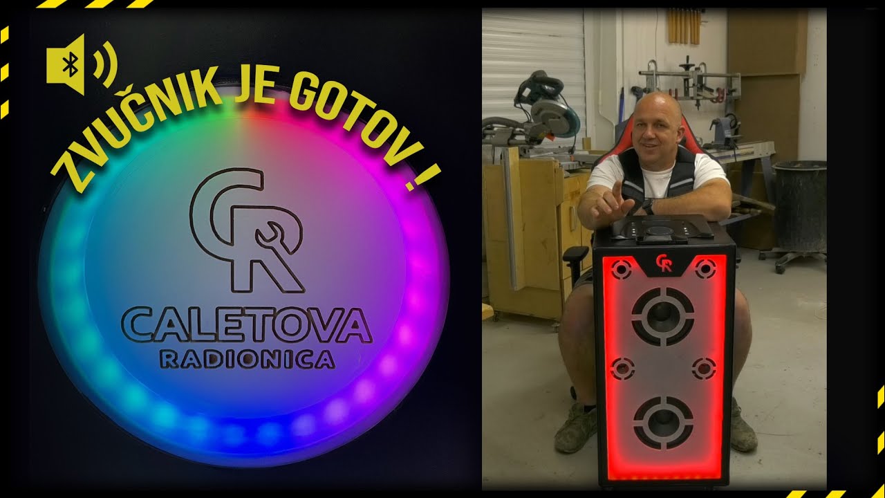 BLUETOOTH ZVUCNIK ZA RADIONICU | BLUETOOTH WORKSHOP SPEAKER