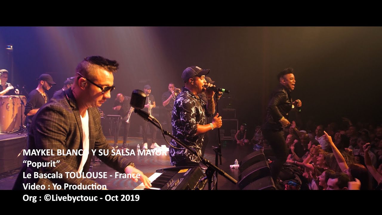 MAYKEL BLANCO Y SU SALSA MAYOR – Popurit (4K Live @Toulouse Oct 2019)