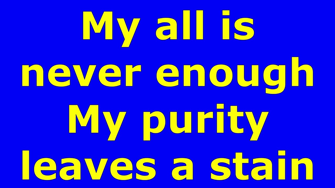 No Man (my wife said she never wants to hear this again ... read why below ...)