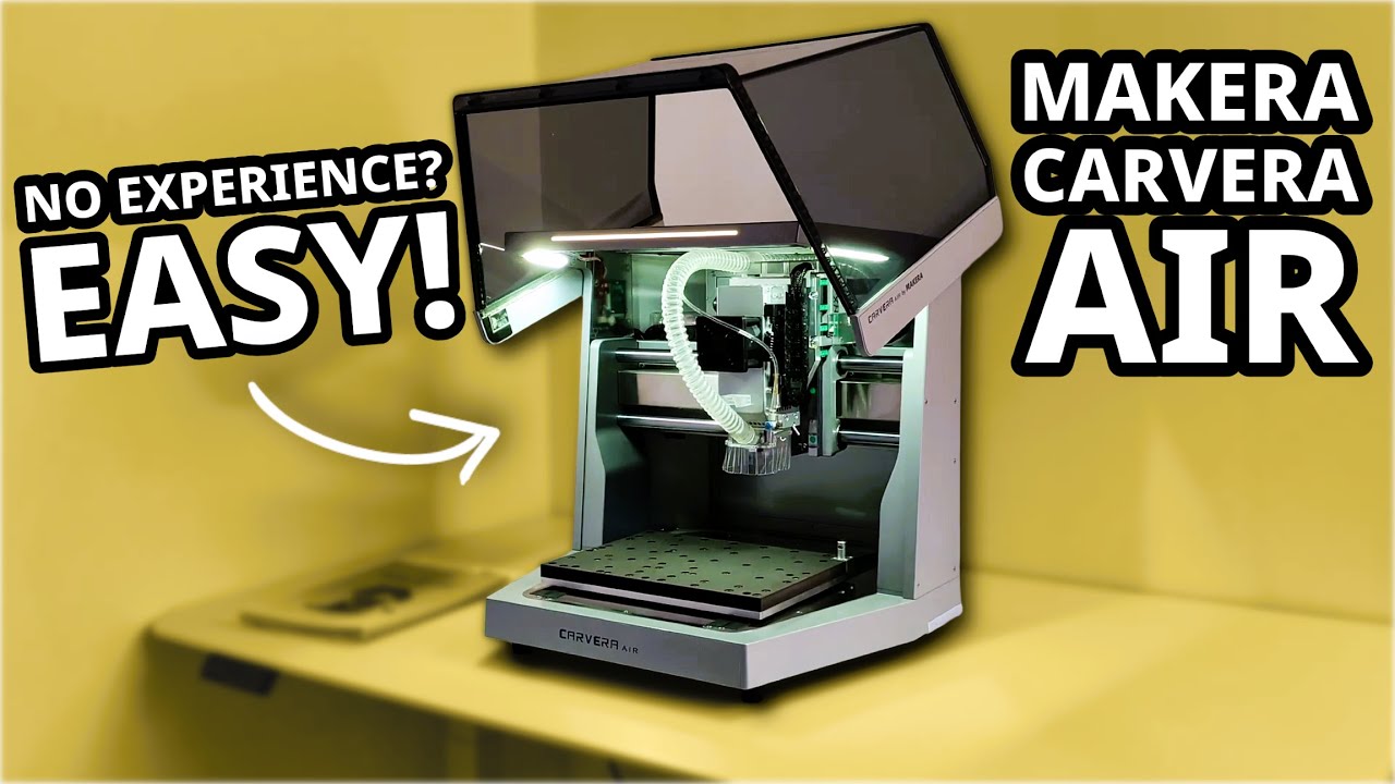 Makera Carvera Air: Результаты первого дня обучения для начинающих